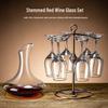 ZISIZ Handmade Red Wine Glass Set