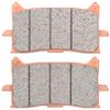 Daytona Golden Pad X Motorcycle Brake Pads for Africa Adventure Sports Africa Twin CB650R CBR650R CB250R and Front Brake Serial Number (Sintered