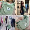 Bikasun Large Crossbody Bag for Women, Canvas Tote Bag, Shopper Bag, Work School Shopping Beach Bag, Multi-Pocket Shoulder Bag less