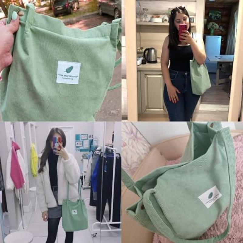 Bikasun Large Crossbody Bag for Women, Canvas Tote Bag, Shopper Bag, Work School Shopping Beach Bag, Multi-Pocket Shoulder Bag less
