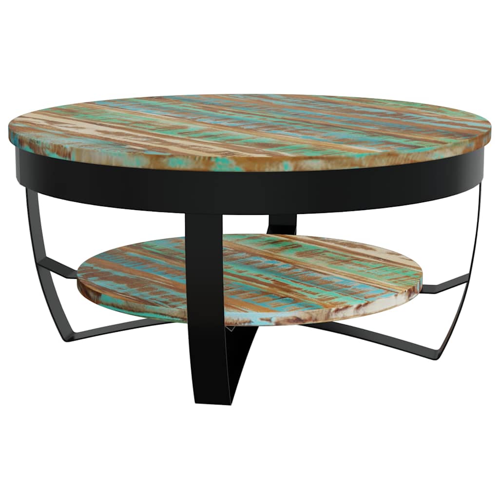 Vidaxl Couchtisch aus recyceltem Holz, 65x32 cm