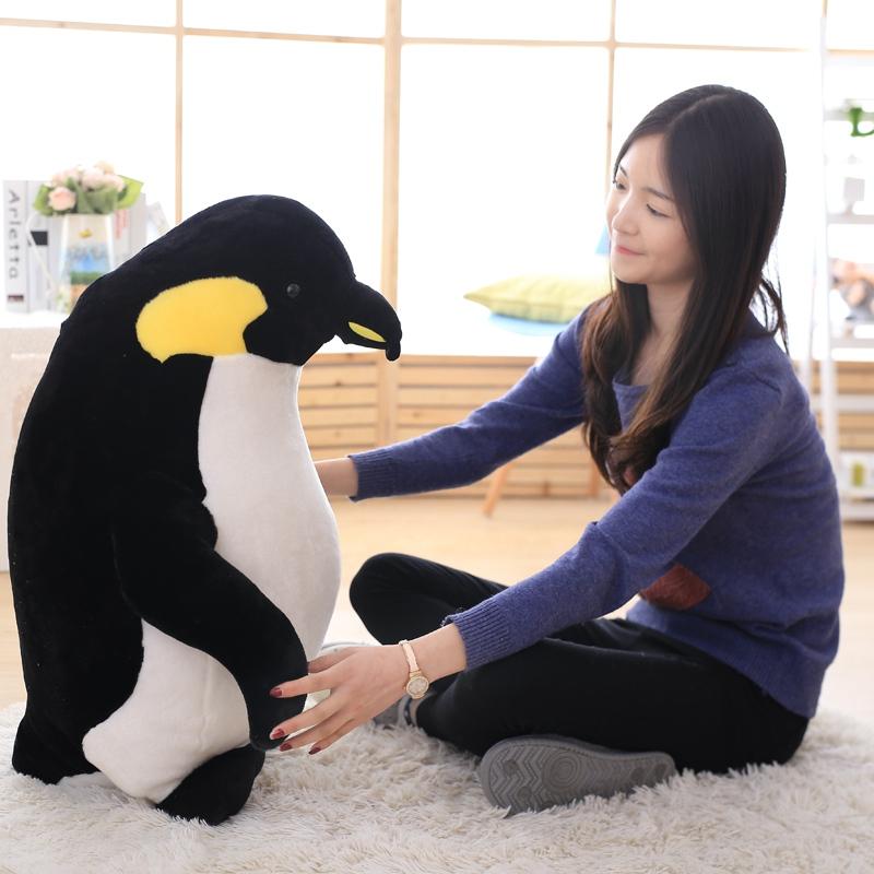 40-80cm Cartoon Penguin Plush Toys Stuffed Animals Doll Girl Cloth Boys Pillow Cushion Birthday Gift