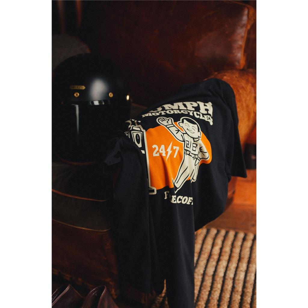 Motorcycle Style Graphic T-shirt Cotton Men's Summer Street Hip Hop Oversize Y2k Back Print Tee Female Male Clothing High Quality Clothing