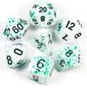 Temperature Sensitive Blood Spot Red & Colorful Earth Role-Playing Dice Set