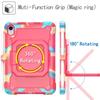 IPad Mini 6 Case With Wrist Band Stand Protective Tablet Cover
