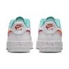 Nike Air Force 1 LV8 GS Leap High Kids Sneakers White Washed-Teal Safety-Orange FD4626-181
