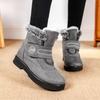 Fashion 2025 New Snow Boots for Women,Fashionable and High-quality Women's Boots Thick Plush Waterproof Cotton Shoes,Velcro Cotton Boots