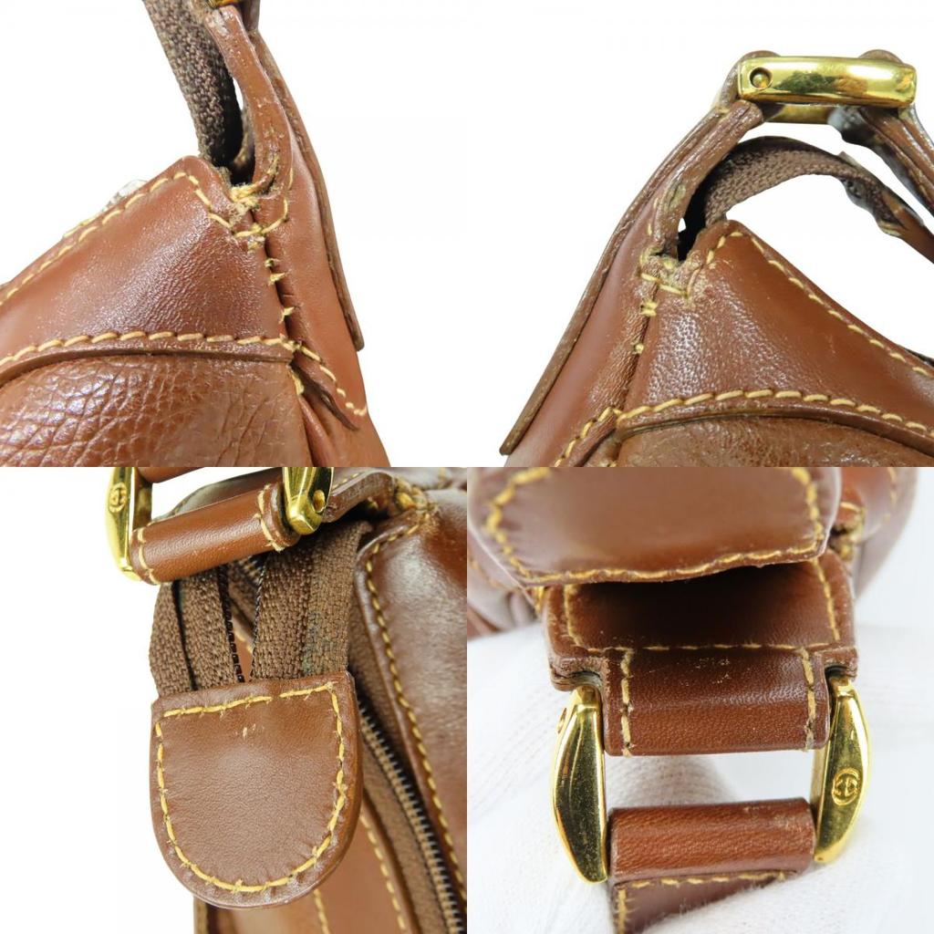 Used GUCCI Shoulder Bag 001.104.0931 leather Brown casual