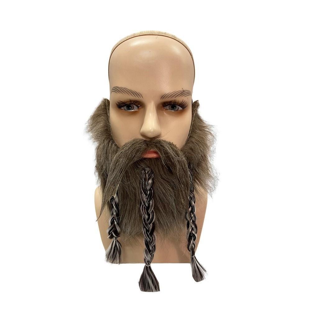 Natural Long Beard Props Novelty Pirate Beard Mask Realistic Fake Beard  Masquerade