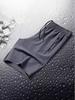 Men's Summer Quick-Dry Ice Silk Shorts - European & American Style, Loose Fit, Plus Size, Short-Sleeved, Lightweight.