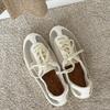 Niche Retro Mesh Ballet Summer New Women's Hollow Breathable Inner Height-increasing Mesh Shoes