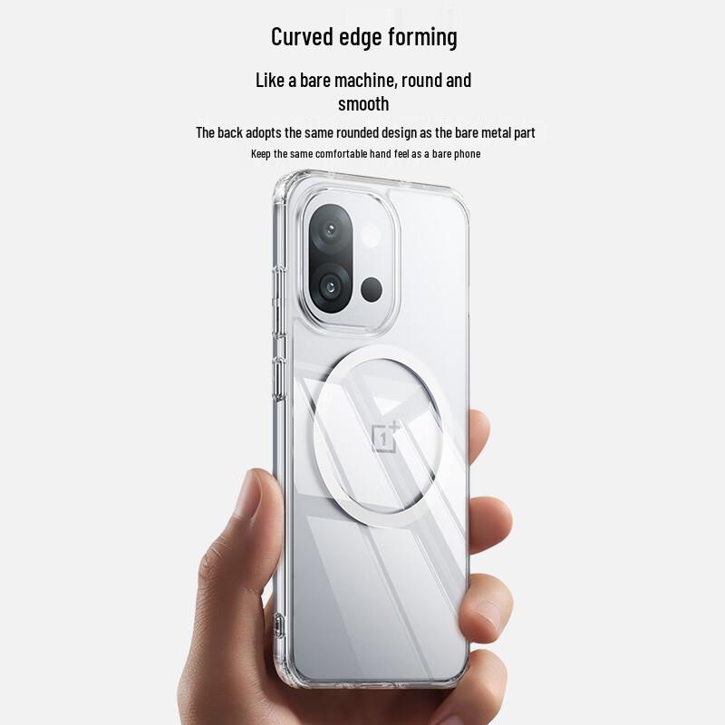 Biazi Magnetic Transparent Airbag Phone Case for OnePlus 13T