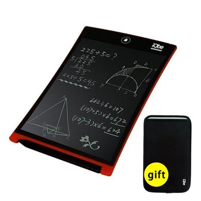 Bloco de Notas Eletrônico iQbe, Papel Digital e Conjunto com Bolsa de Armazenamento (LW03, Vermelho)