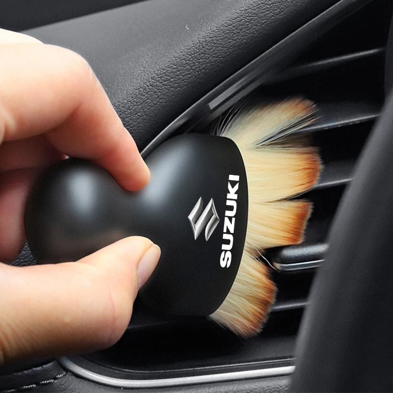 Car Interior Cleaning Soft Brush Dust Remover Auto Accessories for Suzuki Jimny Swift V Strom 650 Ignis Alto DZire Swace Across Kizashi