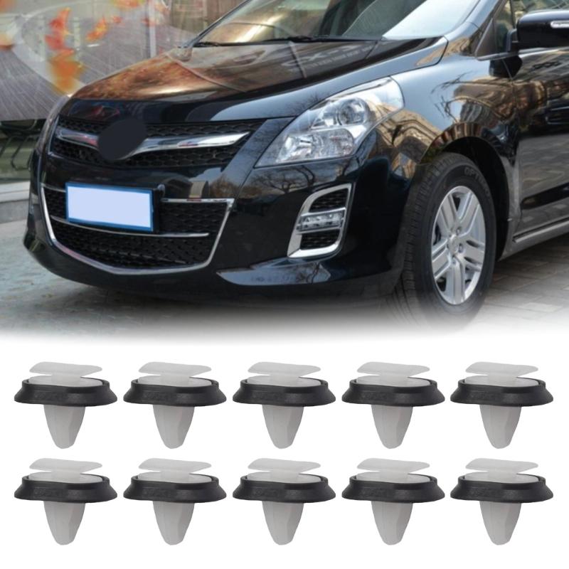 20pcs Car Door Panel Retainers Strong Plastic Clips Quick Snap On Fasteners Suitable for Multiple Vehicle Models