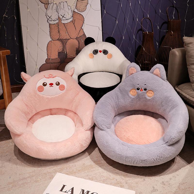 Süßes Tier Katze Hase Sitzkissen Kindergarten Baby Sofa Sitzkissen Faules Zuhause Kissen Tatami Sitzkissen