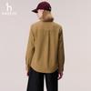 HAZZYS Women's Corduroy Long-Sleeve Cotton Shirt