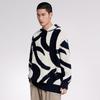 CROQUIS Men's Hooded Pullover Knit Top