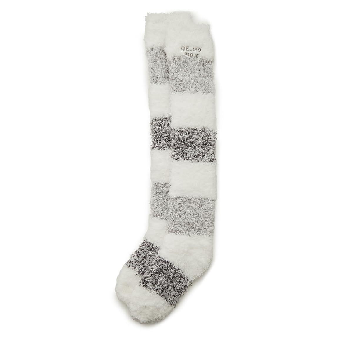 Gelato Melange 3 Border Long Socks
