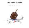 Waxed Cowhide Protective Case for Samsung Galaxy Buds 3 – Full Coverage, Drop-proof.