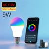 Wifi/BLE Smart Led Light Bulb Alexa Led Lamp E27 RGB 110V 220V Smart Lamps For Google Assistant Smart Home