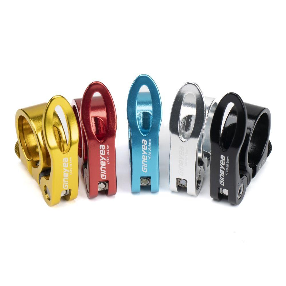 Rychloupínací objímka sedla na kolo 28,6 mm 31,8 mm 34,9 mm Objímka na sedlovku na kolo Příslušenství pro cyklistiku