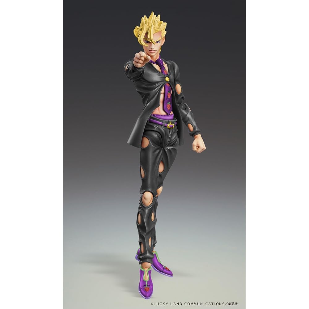 Super Action Statue "JoJo's Bizarre Adventure Part 5" "Panna Cotta Fugo Ver. BLACK" Approximately 150mm PVC & ABS & Nylon Painted Movable Figure
