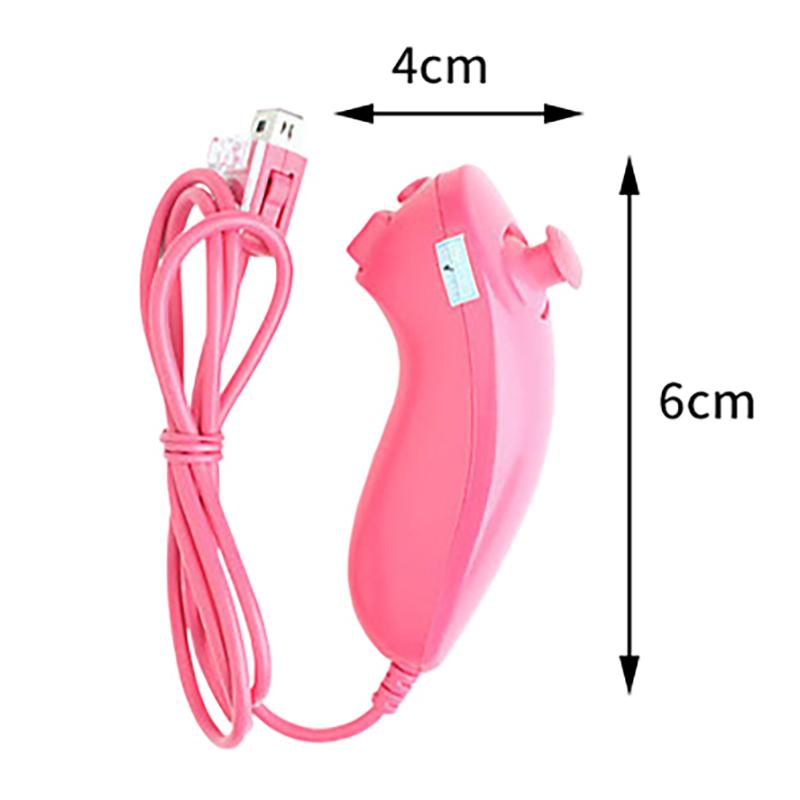 Wii/Wii U Joystick 2'si 1 Arada Kablosuz Uzaktan Kumanda Gamepad Kontrol Seti İsteğe Bağlı Motion Plus Silikon Kılıflı Video Oyunu