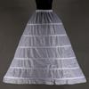 Adjustable Three-Ring Bridal Petticoat Crinoline Slip for European & American Wedding Dresses