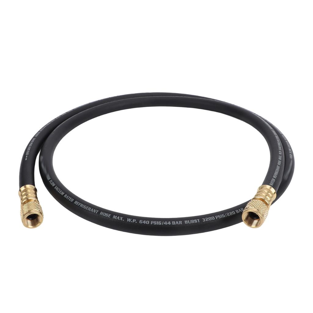 Tubo Sottovuoto per HVAC Lunghezza 6 piedi Raccordo 3/8"x3/8" Pressione di Lavoro 640PSI Pressione di Rottura 3200PSI Tubo di Carica Refrigerante