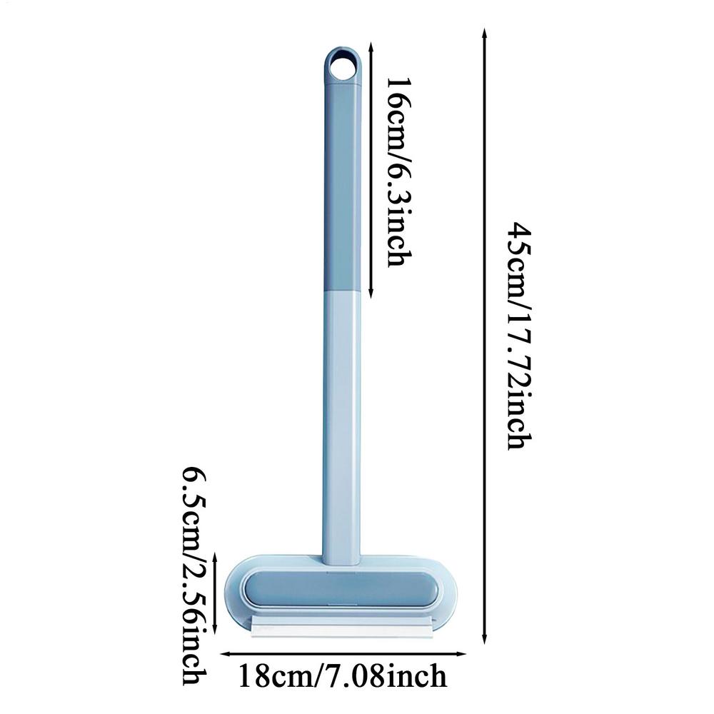 Brosse Anti-Poils d'Animaux Portable Multifonctionnelle Lavable Nettoyeur de Rasoir Outil d'Élimination des Peluches pour Drap de Lit Canapé Meubles