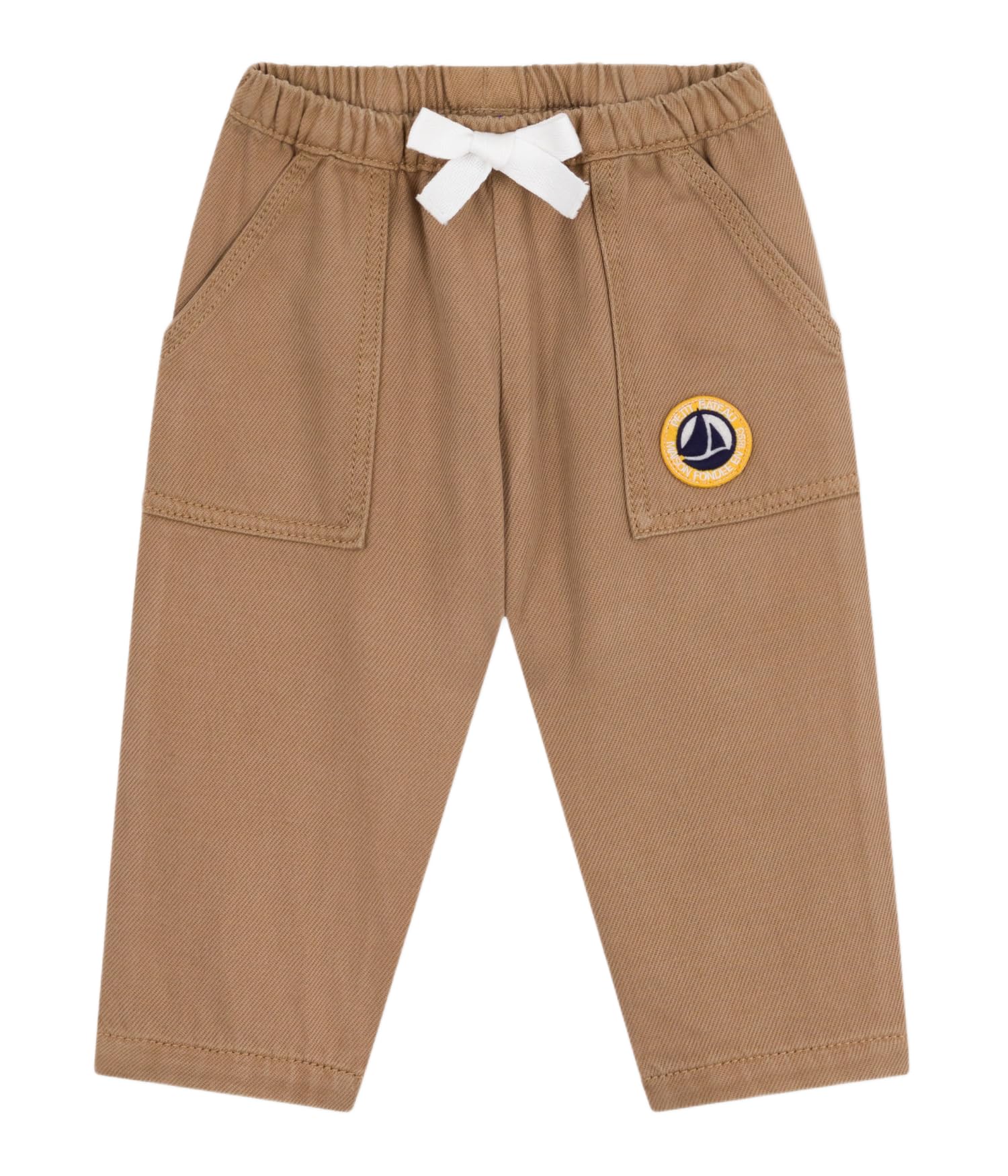 

Petit Bateau Pants A0E38 18 81cm Brown, Months,