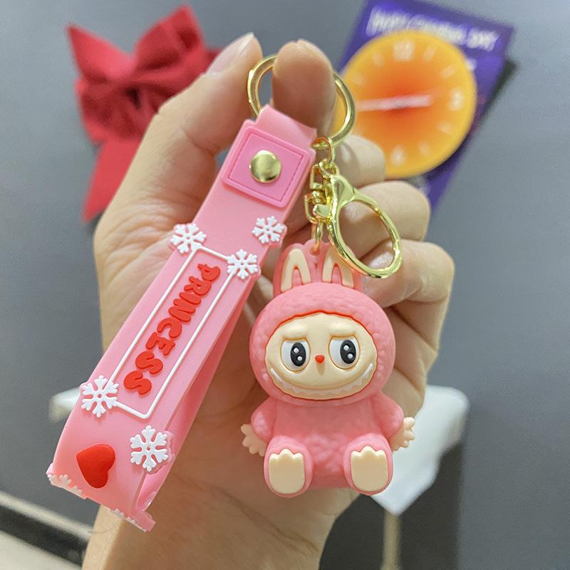 Kawaii Klíčenka Přívěsek na Zavěšení do Auta Dekor Kreslený Přívěsek na Klíče na Zavěšení na Batoh Ozdoby