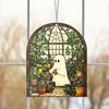 Ghost Sun Catcher Acrylic Bright Color Lampshade Pendant Halloween Party
