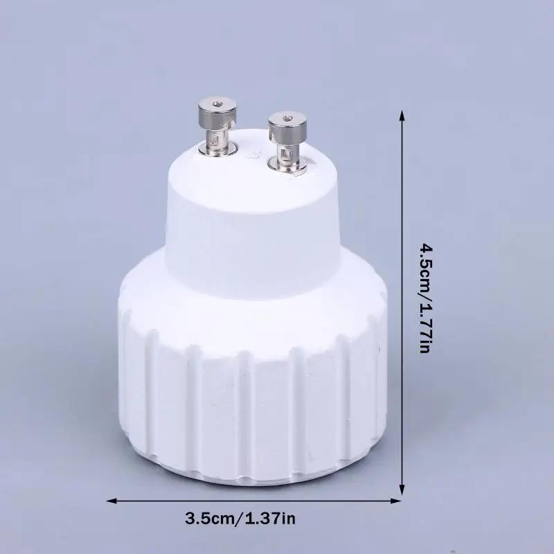 1/3/5PCS GU10 To Gu10 Gu10-Gu10 CFL LED Spotlight Socket Extender Lamp Bub Base Holder Converter Adapter