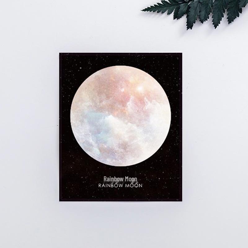 Zhi Shun Sci-Fi Planet Sticky Round Memo Pad