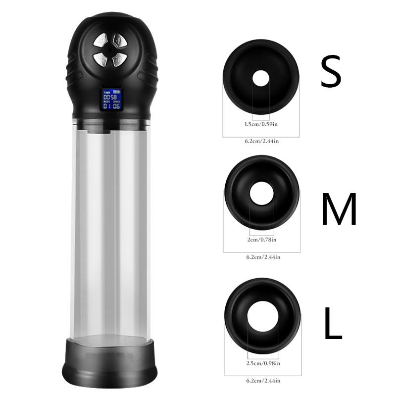 Electric Penis Pump Vacuum Pump For Penis Enlargement Penile Extender Male Masturbators Sex Toys for Men Exercising Men's Dick