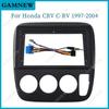 9 Inch Car Frame Fascia Adapter For Honda CRV C-RV 1998-2004 Android Radio Dash Fitting Panel Kit