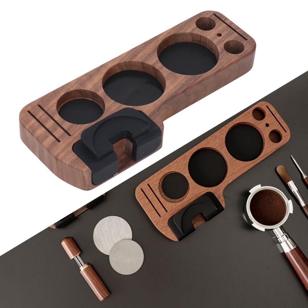 51mm 54mm 58mm Tamper Station Base Compact Design Portafilter Stand Base Barista Use