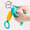 Baby Rattles Hanging Toys for Car Seat Crib Stroller Gym Montessori Sensory Plush Toys for Baby 0-12 Months with Teether Newborn