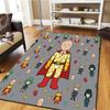 One-Punch Man Living Room Carpet & Bedroom Rug, Home Decor Cool Movie Mat & Play Floor Mat -HE39