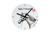 Selle Francais – Wall Clock with a Horse, Shelf Clock with a Print |