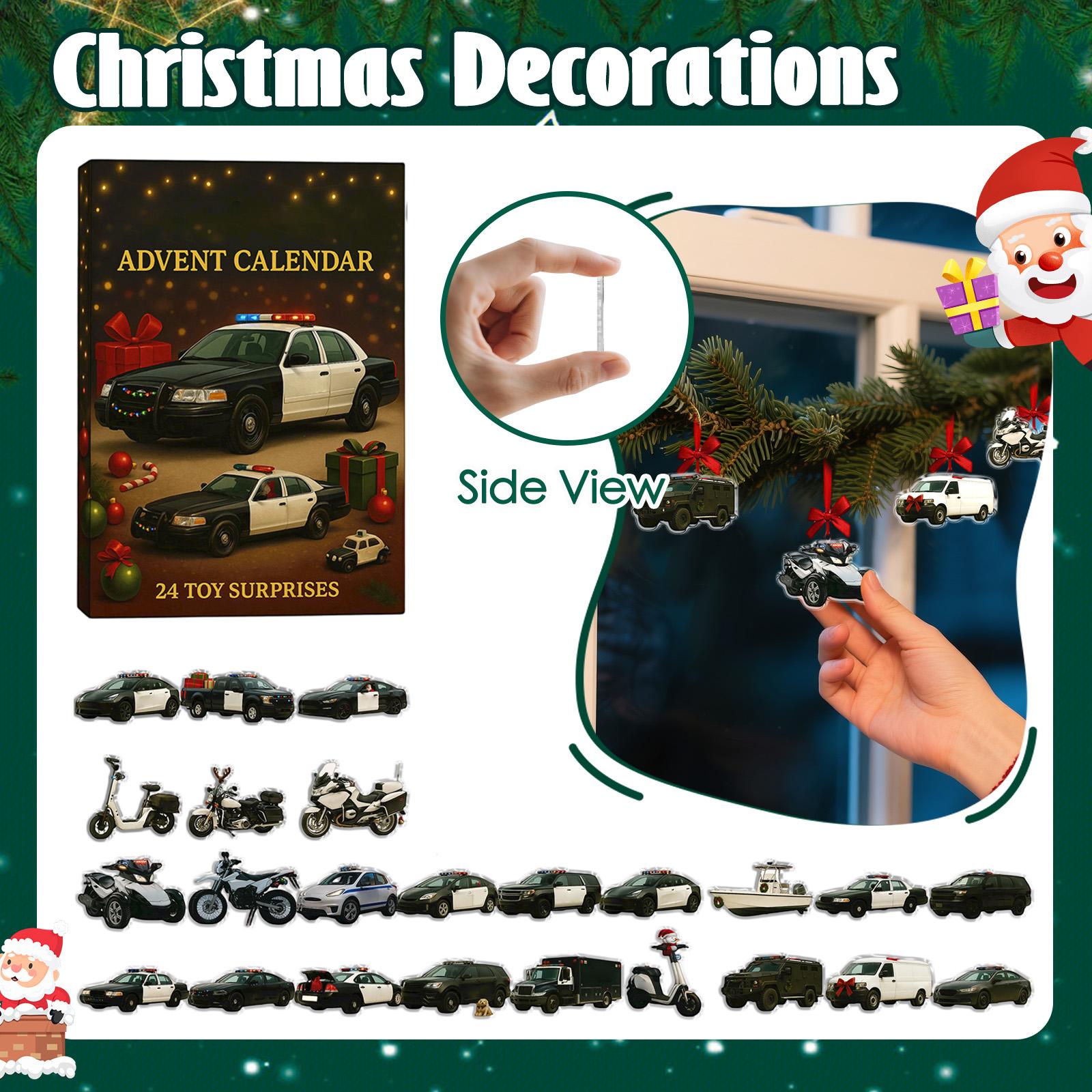 

This Christmas Advent Calendar Is A -themed Holiday Calendar With Daily Reflections, Making It The Perfect Christmas Gift For Believers. (2D) One Size чорний