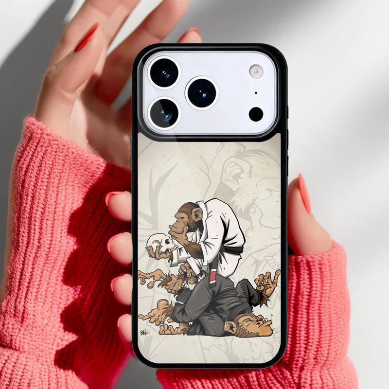 Judo BJJ Jiu Jitsu Handyhülle für iPhone 17 16 15 14 13 Pro Max Rückabdeckung für 12 11 Pro Hülle