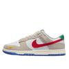Nike Dunk Low Light Iron Ore Red Blue
