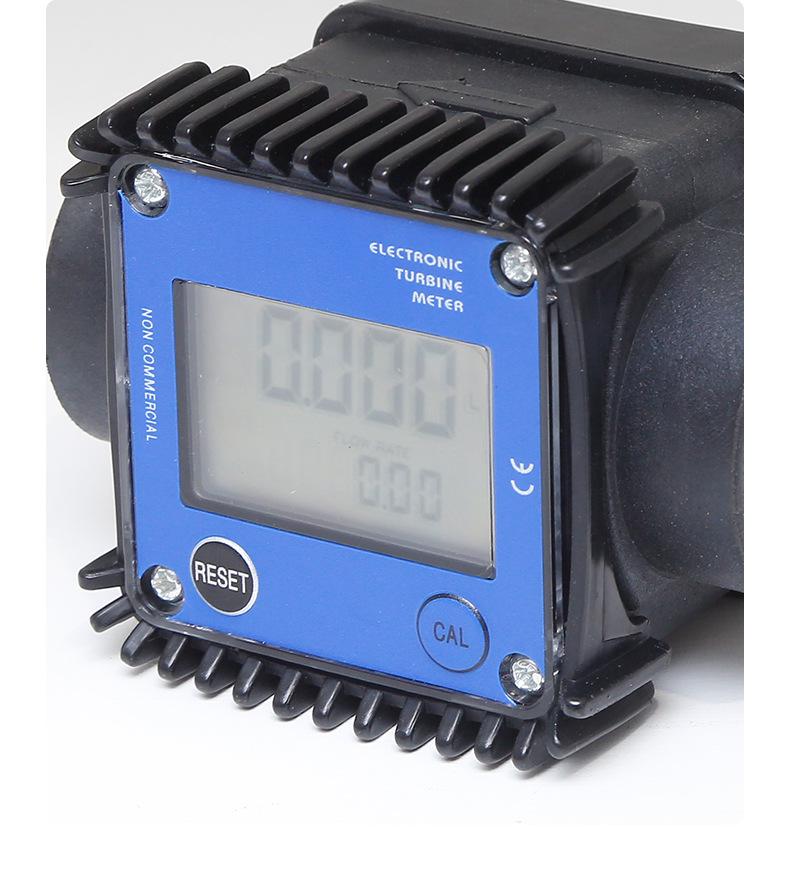 Digital Display Turbine Flow Meter for Liquids: Diesel, Gasoline, Methanol, Kerosene, Water