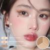 3-in-1 Concealer Cream Long-lasting Coverage Waterproof Formula Skin Concealer for Dark Circles Acne Marks Dullness