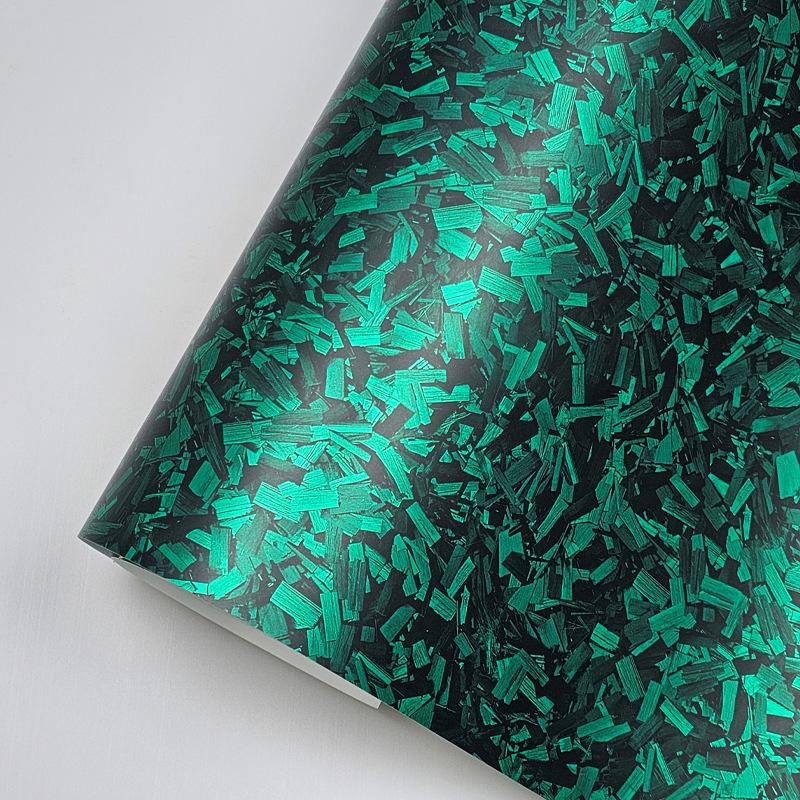 Koolstofvezel Steen Auto Stickers, Imitatie Koolstofvezel Kleurveranderende Interieur Achteruitkijkspiegel Stickers Volledige Body Auto Folie