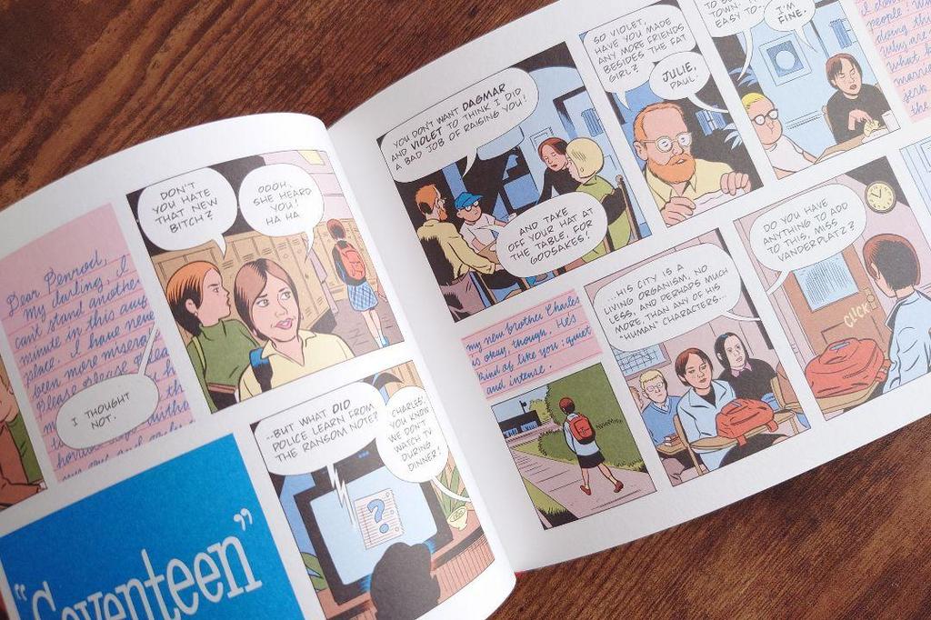 [USED] Foreign book Daniel Clowes ICE HAVEN English version American comic Ghost World