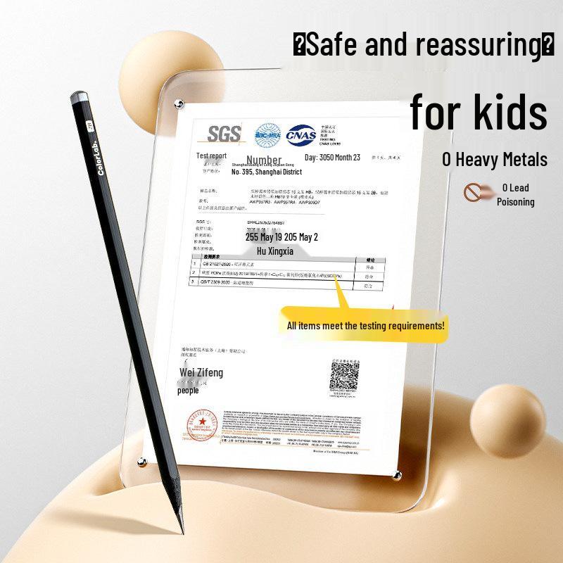 Morning MG Black Wood Pencil with Thick Lead - Bulk Pack for Primary School and Kindergarten Students, First Grade HB.